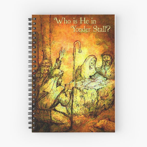 Item preview, Who is He in Yonder Stall? designed and sold by Pictures With A Message.
