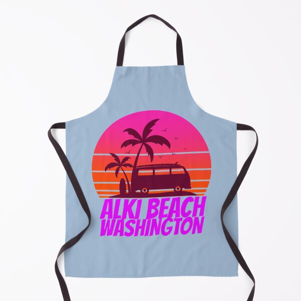 Item preview, Alki Beach for people who like beach vacations and ocean sea sides designed and sold by MyPrideStore.