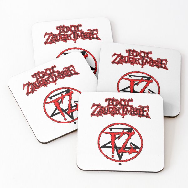 Item preview, Toxic Zaughmbie: Red Logo & TZ w/ Zaughmbiegram designed and sold by Jessie Slamwhorella.