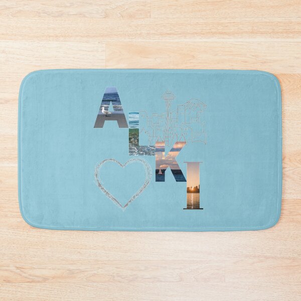Item preview, Alki Beach Seattle Skyline Design   designed and sold by MyPrideStore.