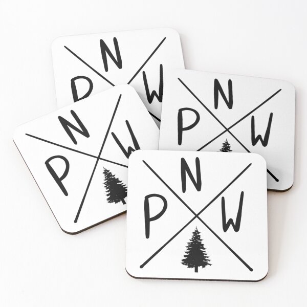 Item preview, Black PNW Evergreen Tree   designed and sold by MyPrideStore.