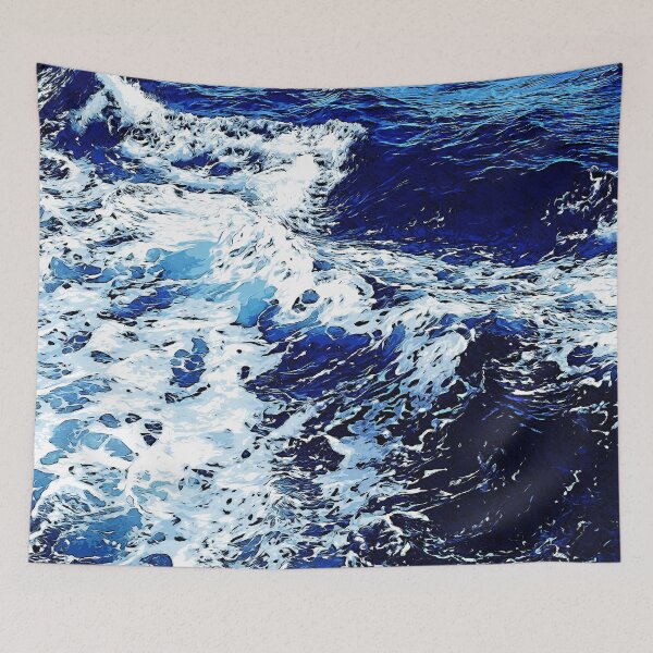 Item preview, Sea wave color art  designed and sold by artdragongift 15.