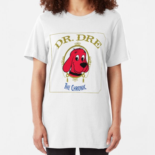 Clifford the Big red dog 2001 Dr Dre the Chronic Slim Fit T-Shirt