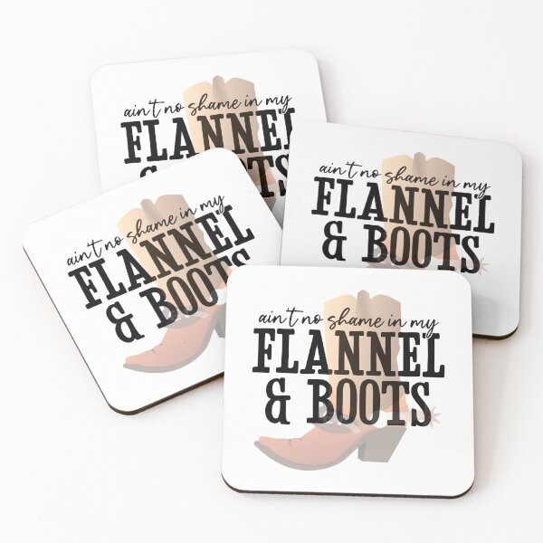 Item preview, Ain't no shame in my Flannel & Boots designed and sold by WeTrieditatHome.