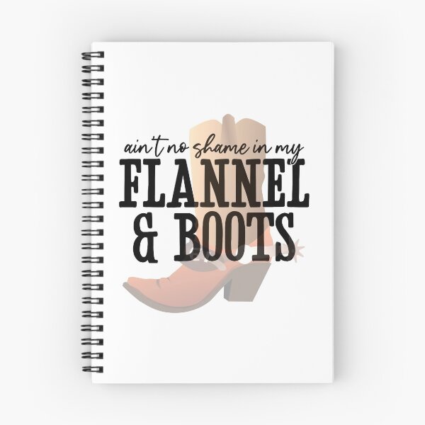 Item preview, Ain't no shame in my Flannel & Boots designed and sold by WeTrieditatHome.