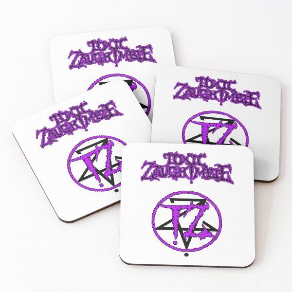 Item preview, Toxic Zaughmbie: Purple Logo & TZ w/ Zaughmbiegram designed and sold by Jessie Slamwhorella.