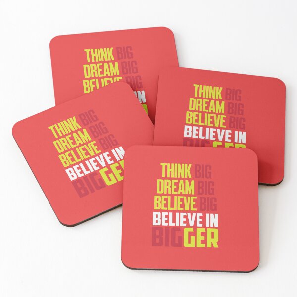 Item preview, Think Big Dream Big Dream Big Believe Big designed and sold by IAmTailorMade77.