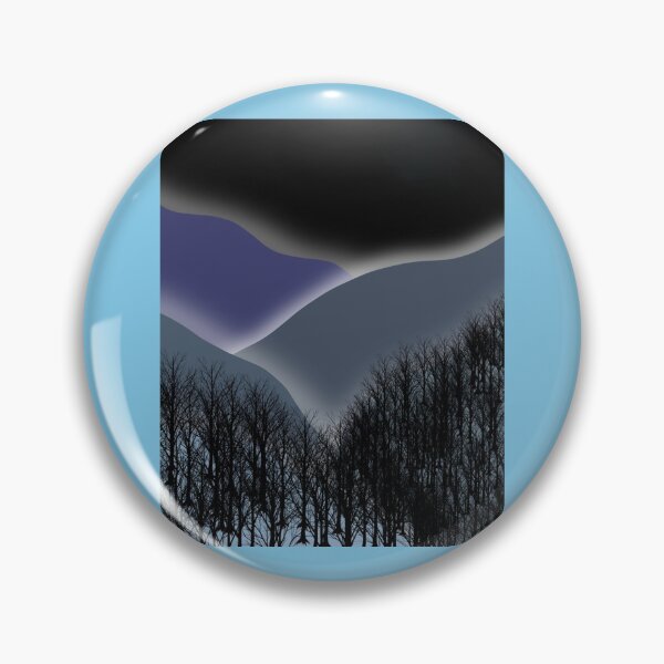 Item preview, Night Scene in the Woods Graphic  designed and sold by MyPrideStore.