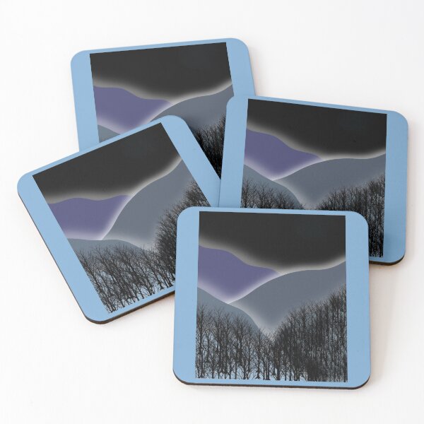 Item preview, Night Scene in the Woods Graphic  designed and sold by MyPrideStore.