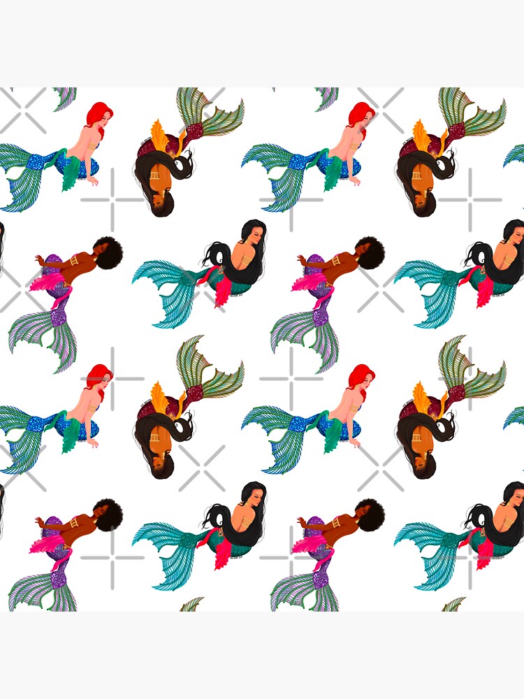 "All the Little Mermaids" Sticker by alleverycx Redbubble