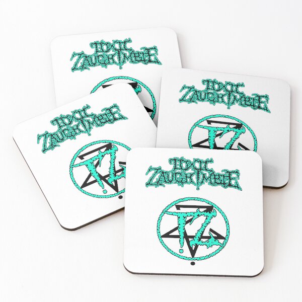 Item preview, Toxic Zaughmbie: Cyan Green Logo & TZ w/ Zaughmbiegram designed and sold by Jessie Slamwhorella.