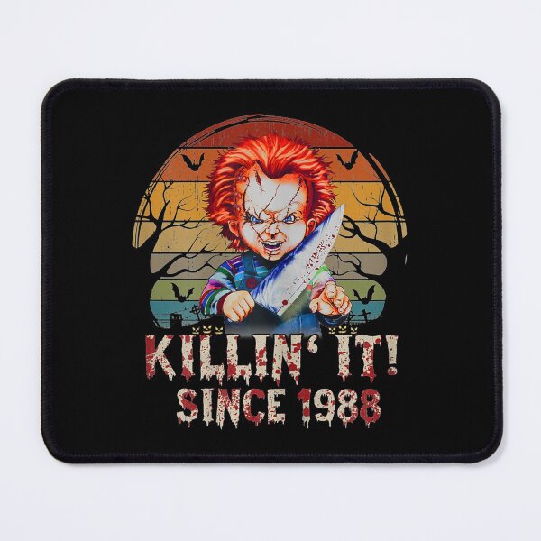 Item preview, Vintage Killin It Since 1988 Chuckys Halloween Horror Movie T-Shirt designed and sold by Luasnire12.