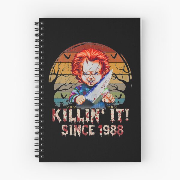 Item preview, Vintage Killin It Since 1988 Chuckys Halloween Horror Movie T-Shirt designed and sold by Luasnire12.