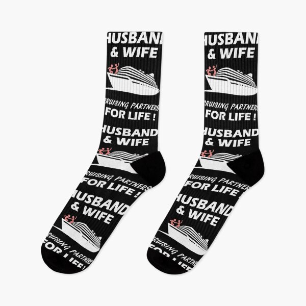 Item preview, Husband and Wife Cruising Partners for Life designed and sold by TastefulTees.