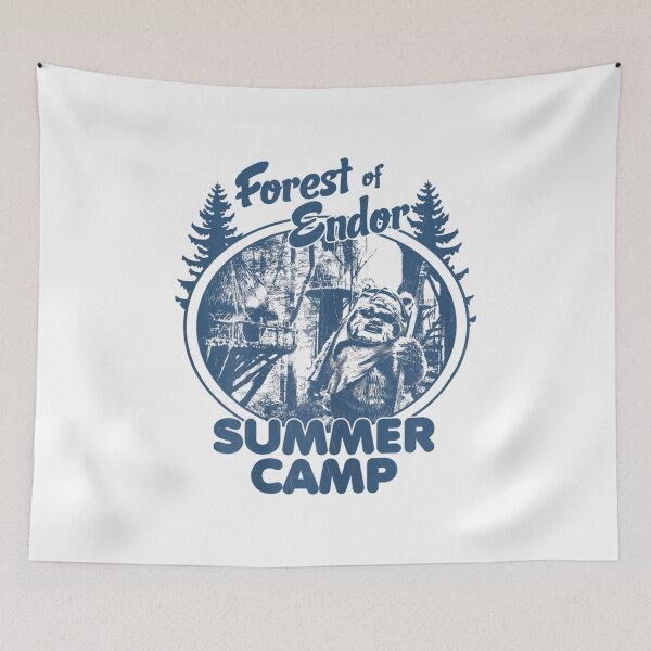 Item preview, Wicket Ewoks Endor Forest Summer Camp T-Shirt designed and sold by Luasnire12.
