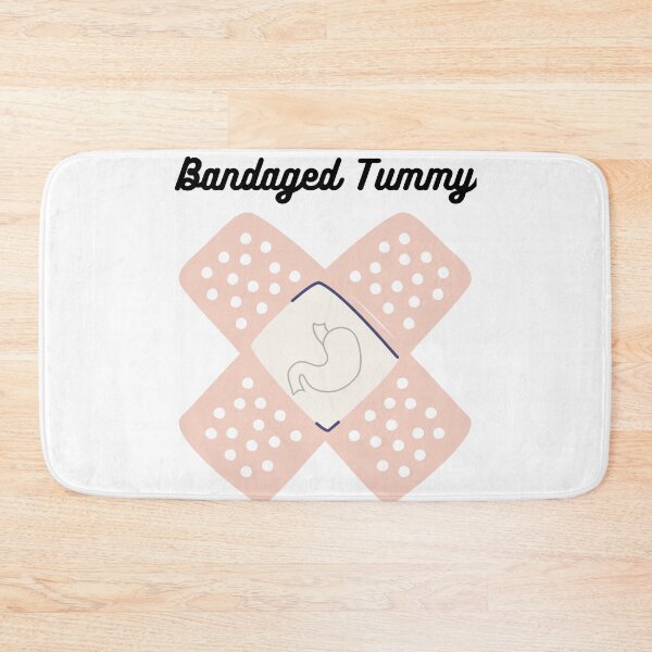 Item preview, Bandaged Tummy Stomach Ache Survivor Bandaged- Funny Medical Minimal designed and sold by MAEffects.