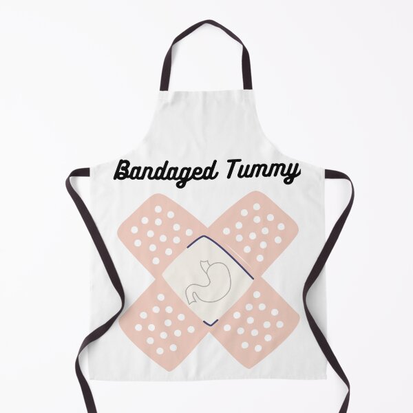 Item preview, Bandaged Tummy Stomach Ache Survivor Bandaged- Funny Medical Minimal designed and sold by MAEffects.