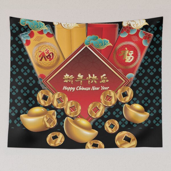 Item preview, Happy Chinese New Year Red Envelope Hongbao designed and sold by johnta17.