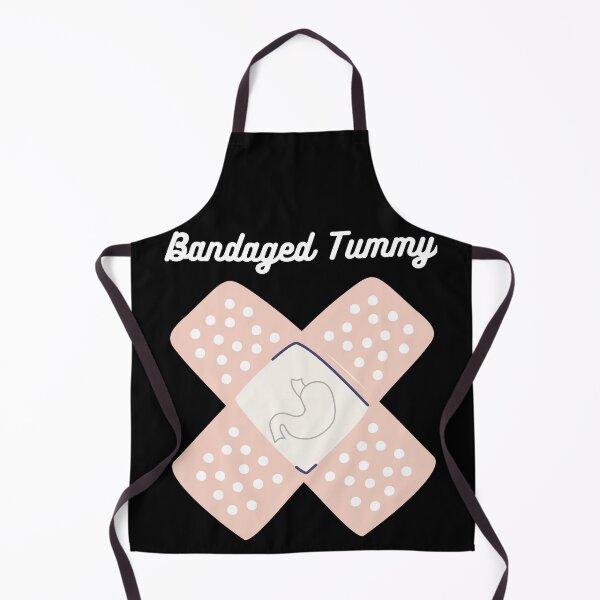 Item preview, Bandaged Tummy Stomach Ache Survivor Bandaged- Funny Medical Minimal designed and sold by MAEffects.