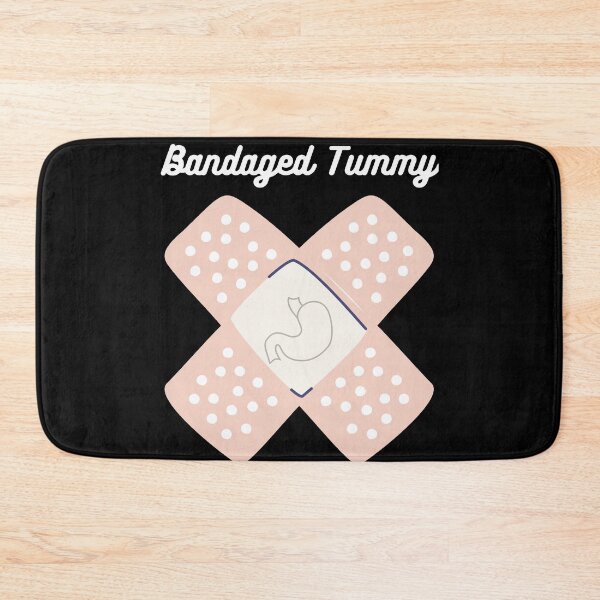 Item preview, Bandaged Tummy Stomach Ache Survivor Bandaged- Funny Medical Minimal designed and sold by MAEffects.