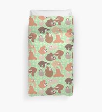Sloth-mania Duvet Cover