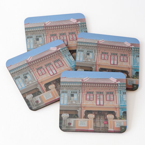 Item preview, Beautiful Peranakan Shophouses, Joo Chiat, Singapore designed and sold by Happiness Creators.