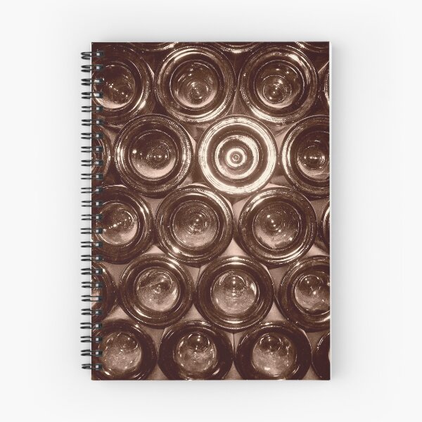 Item preview, Botellas de vino en sepia designed and sold by JustJaime.