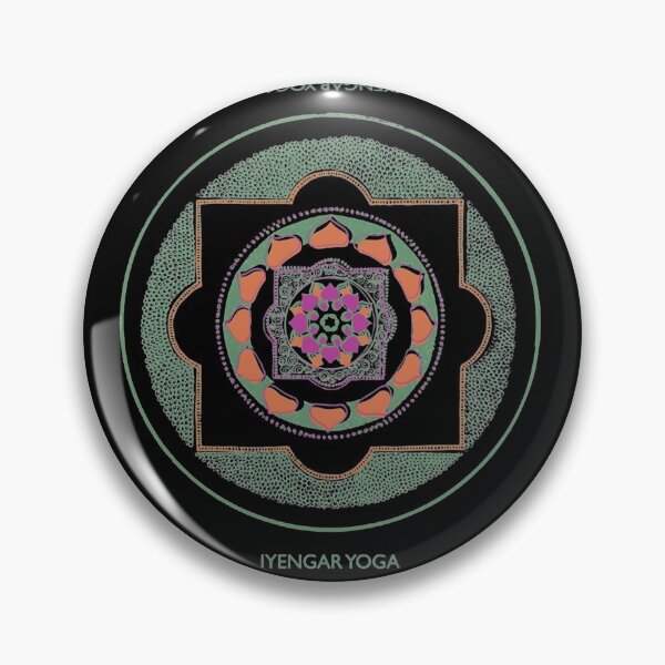 Item preview, Iyengar Yoga Mandala Fitted designed and sold by VickiZachary.