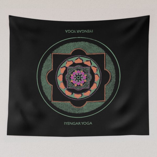 Item preview, Iyengar Yoga Mandala Fitted designed and sold by VickiZachary.