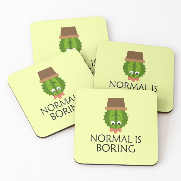 Item preview, Normal Is Boring designed and sold by RMelissart.