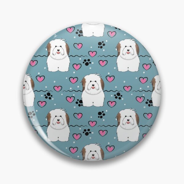 Item preview, Love Tri Color Coton de Tulear Dog designed and sold by Lulupainting.
