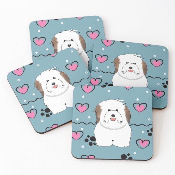 Item preview, Love Tri Color Coton de Tulear Dog designed and sold by Lulupainting.