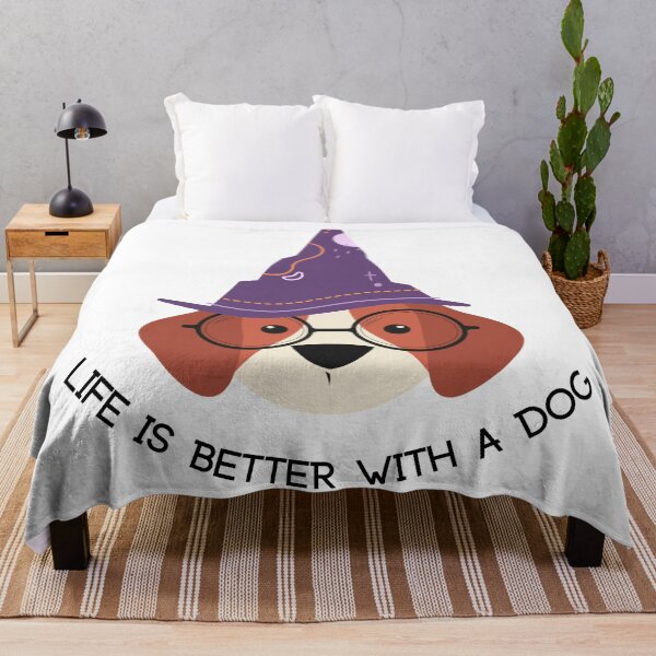 Item preview, Life is better with a dog designed and sold by hanyj732.