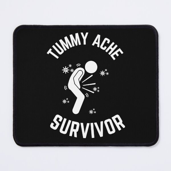 Item preview, Tummy Ache Survivor-Stomach Ache Funny Elegant Minimal designed and sold by MAEffects.