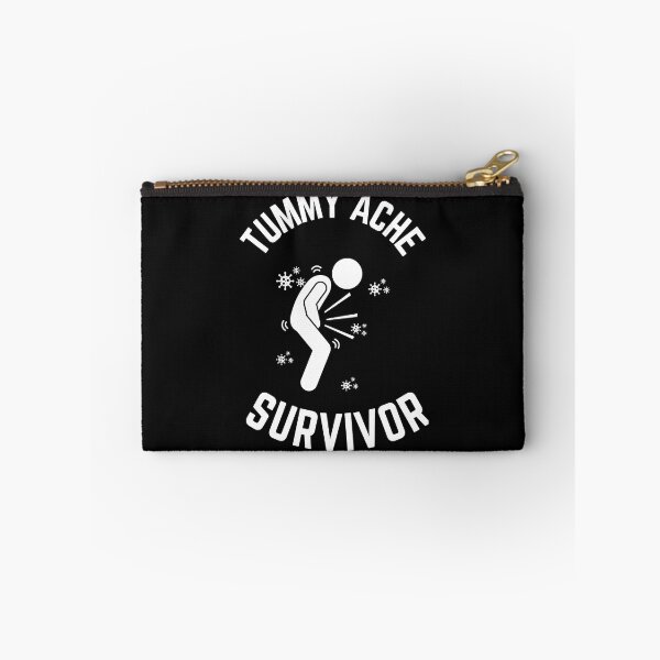 Item preview, Tummy Ache Survivor-Stomach Ache Funny Elegant Minimal designed and sold by MAEffects.