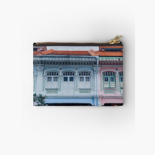 Item preview, Colourful Peranakan Shophouses, Singapore designed and sold by Happiness Creators.