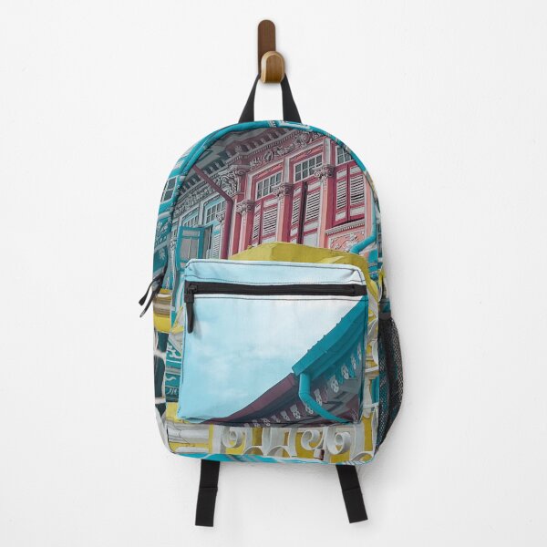 Item preview, Colourful Peranakan Shophouses, Singapore designed and sold by Happiness Creators.