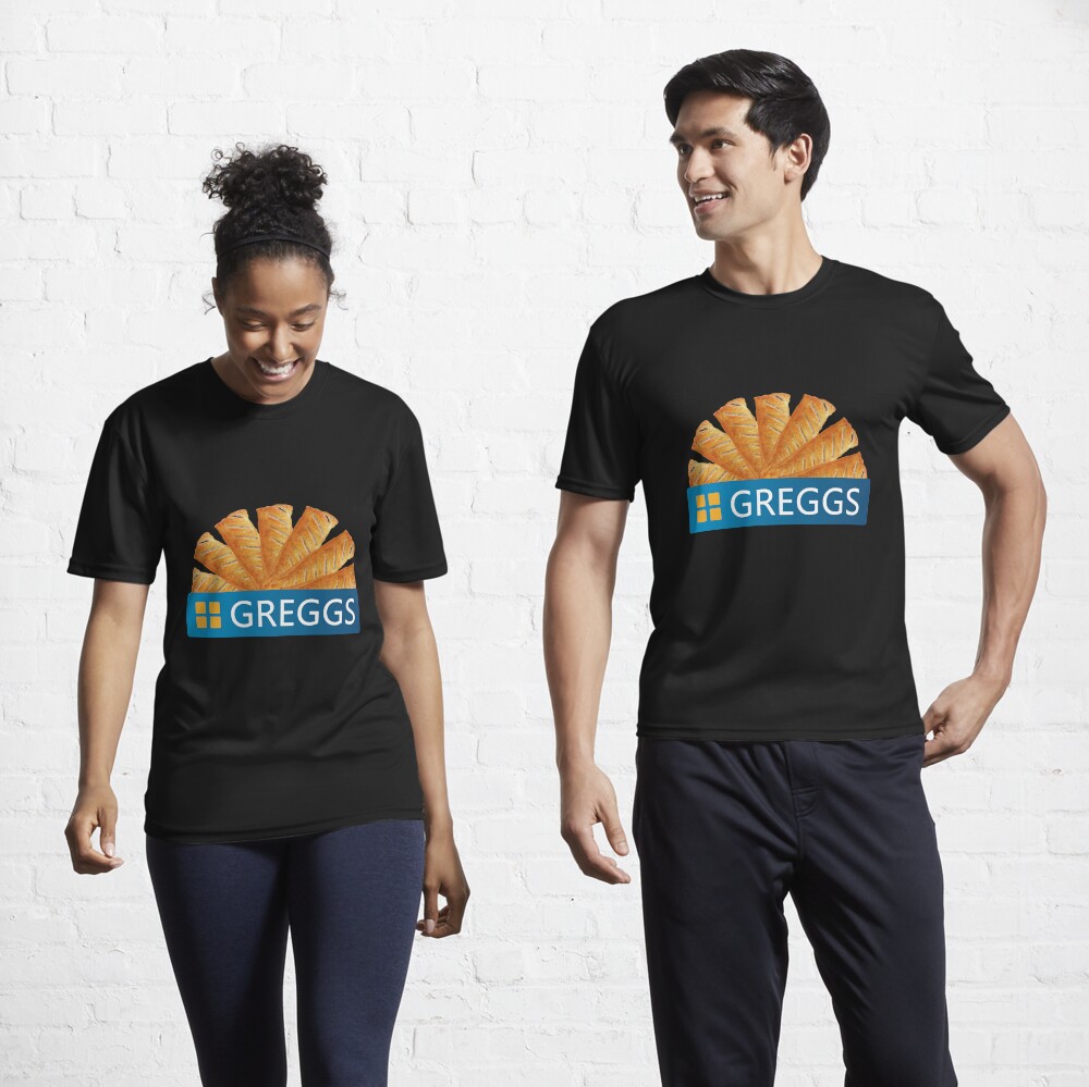 Greggs T Shirt Sausage Roll T-Shirt White Greggs T-Shirt FLAKES