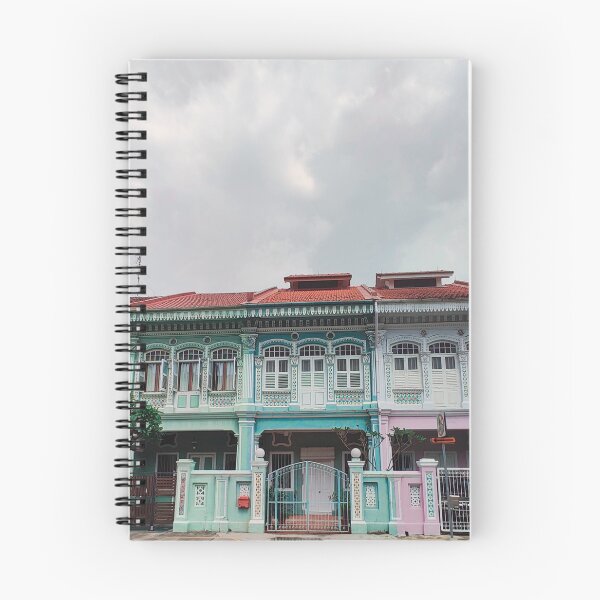 Item preview, Colourful Peranakan Shophouses, Singapore designed and sold by Happiness Creators.