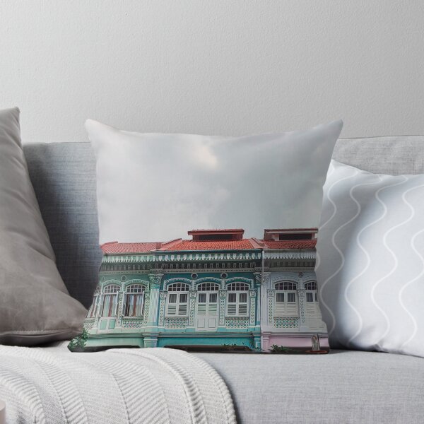 Item preview, Colourful Peranakan Shophouses, Singapore designed and sold by Happiness Creators.