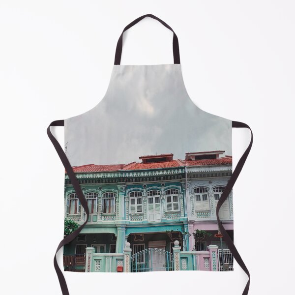 Item preview, Colourful Peranakan Shophouses, Singapore designed and sold by Happiness Creators.