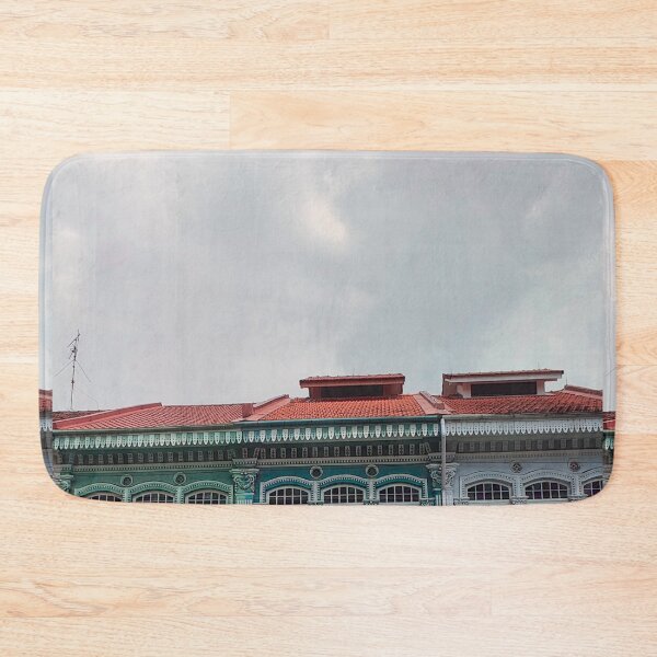 Item preview, Colourful Peranakan Shophouses, Singapore designed and sold by Happiness Creators.