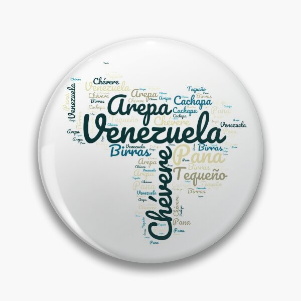 Item preview, Venezuela in words (Color design) designed and sold by world-of-words.