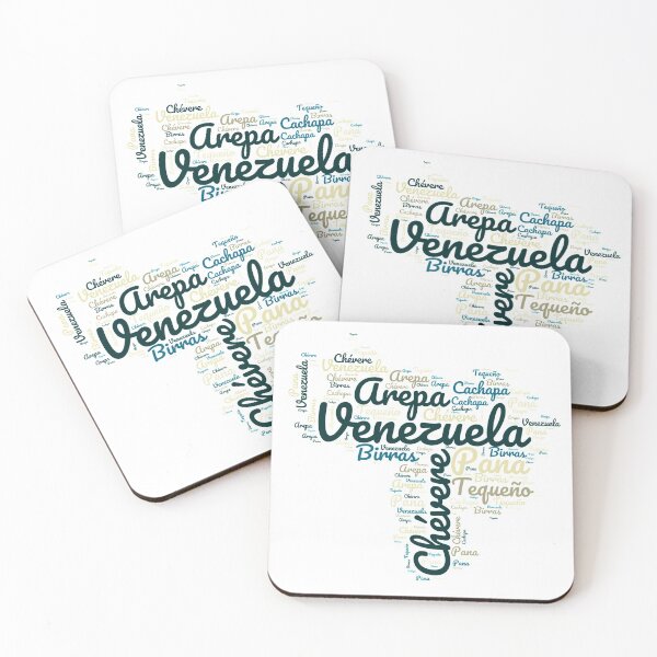 Item preview, Venezuela in words (Color design) designed and sold by world-of-words.