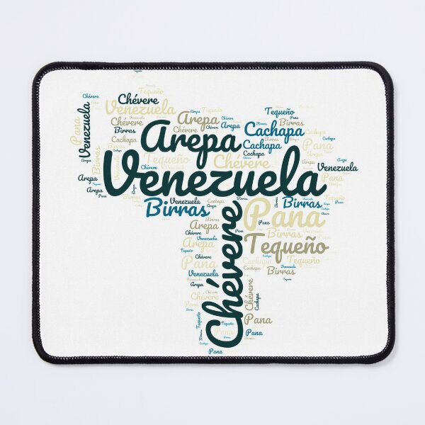 Item preview, Venezuela in words (Color design) designed and sold by world-of-words.