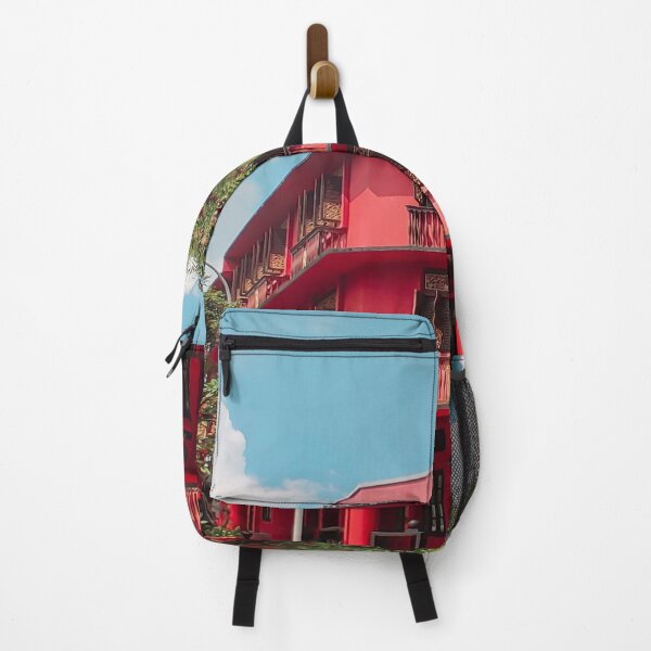 Item preview, Red Peranakan Shophouses, Singapore designed and sold by Happiness Creators.