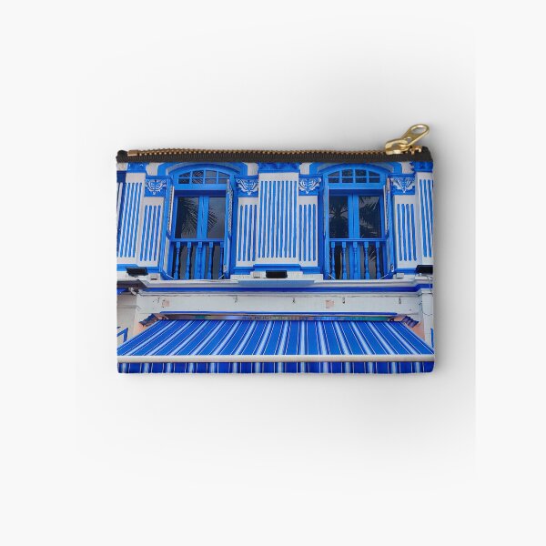 Item preview, Blue and White Peranakan Shophouses, Singapore designed and sold by Happiness Creators.