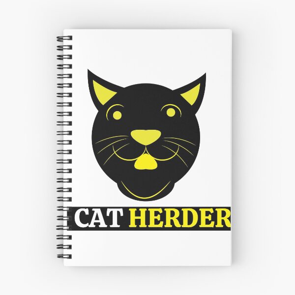 Item preview, Cat Herder Black and Yellow designed and sold by Bright-Store.