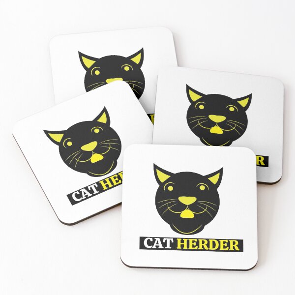 Item preview, Cat Herder Black and Yellow designed and sold by Bright-Store.