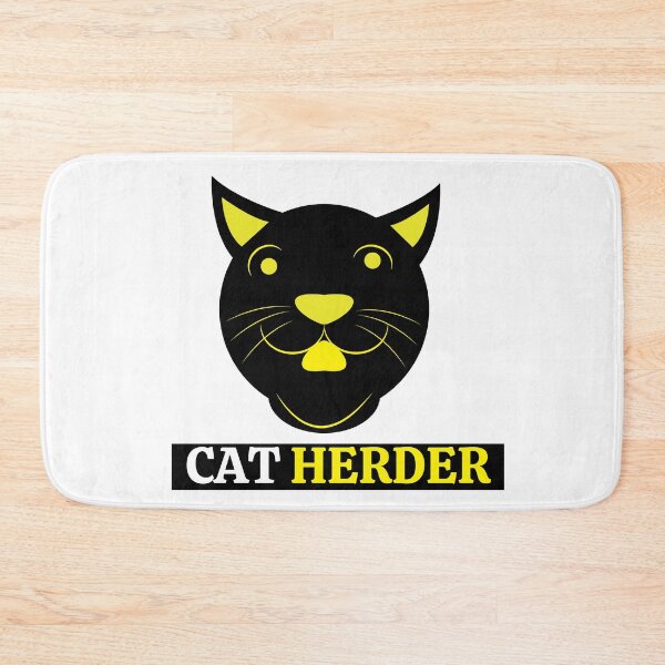 Item preview, Cat Herder Black and Yellow designed and sold by Bright-Store.